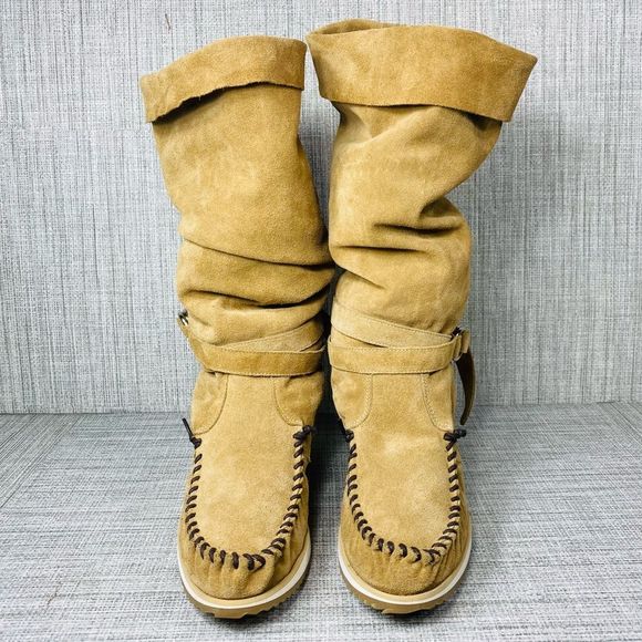 Modern Vice Roma Italia Suede Leather Boots 9 - Picture 4 of 9